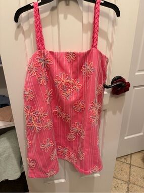 Pink Floral Dress